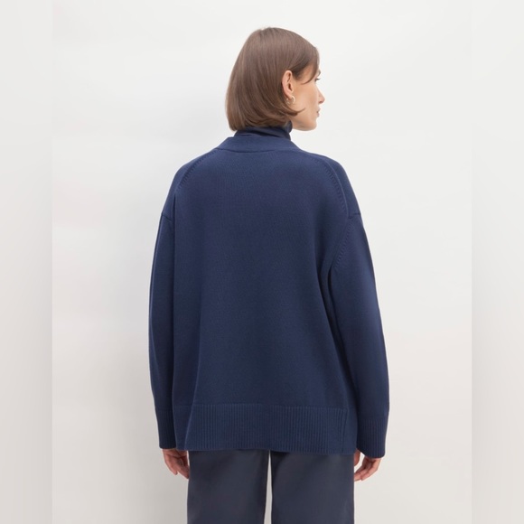 NWOT Everlane The Organic Cotton Cardigan - Picture 3 of 12